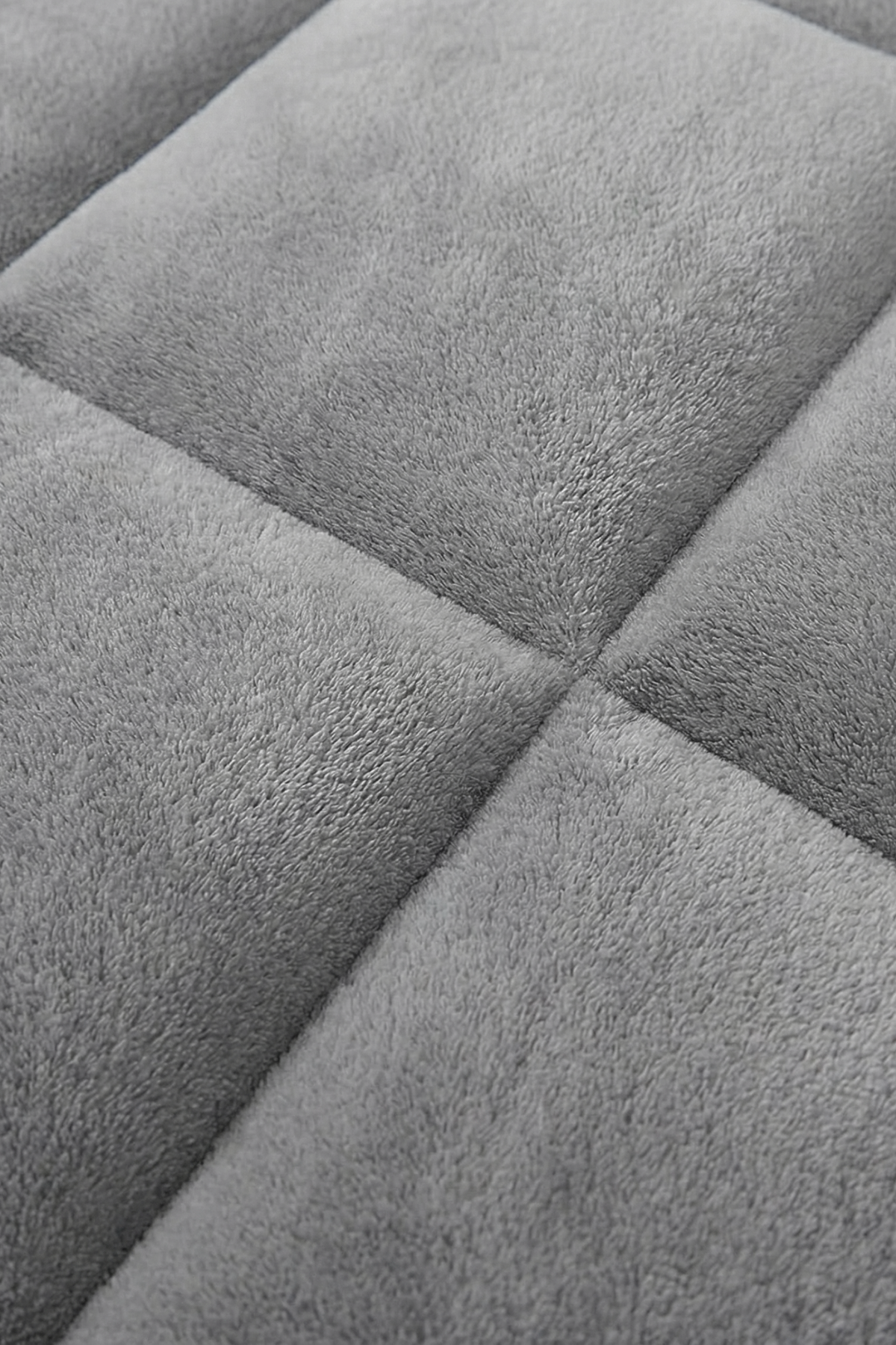 Wellsoft Çift Kişilik Yorgan - Çift Taraflı Gri 195x215 cm